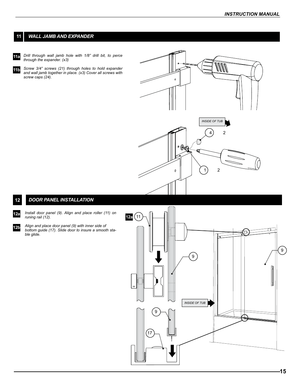 Alumax W1 TUB User Manual | Page 15 / 19