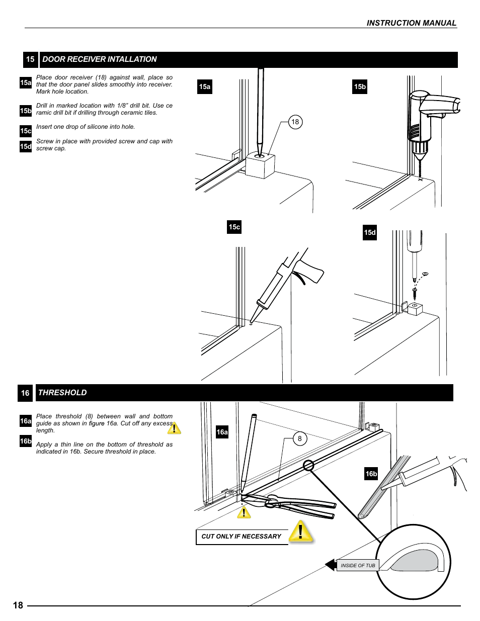 Alumax W1 TUB User Manual | Page 18 / 19