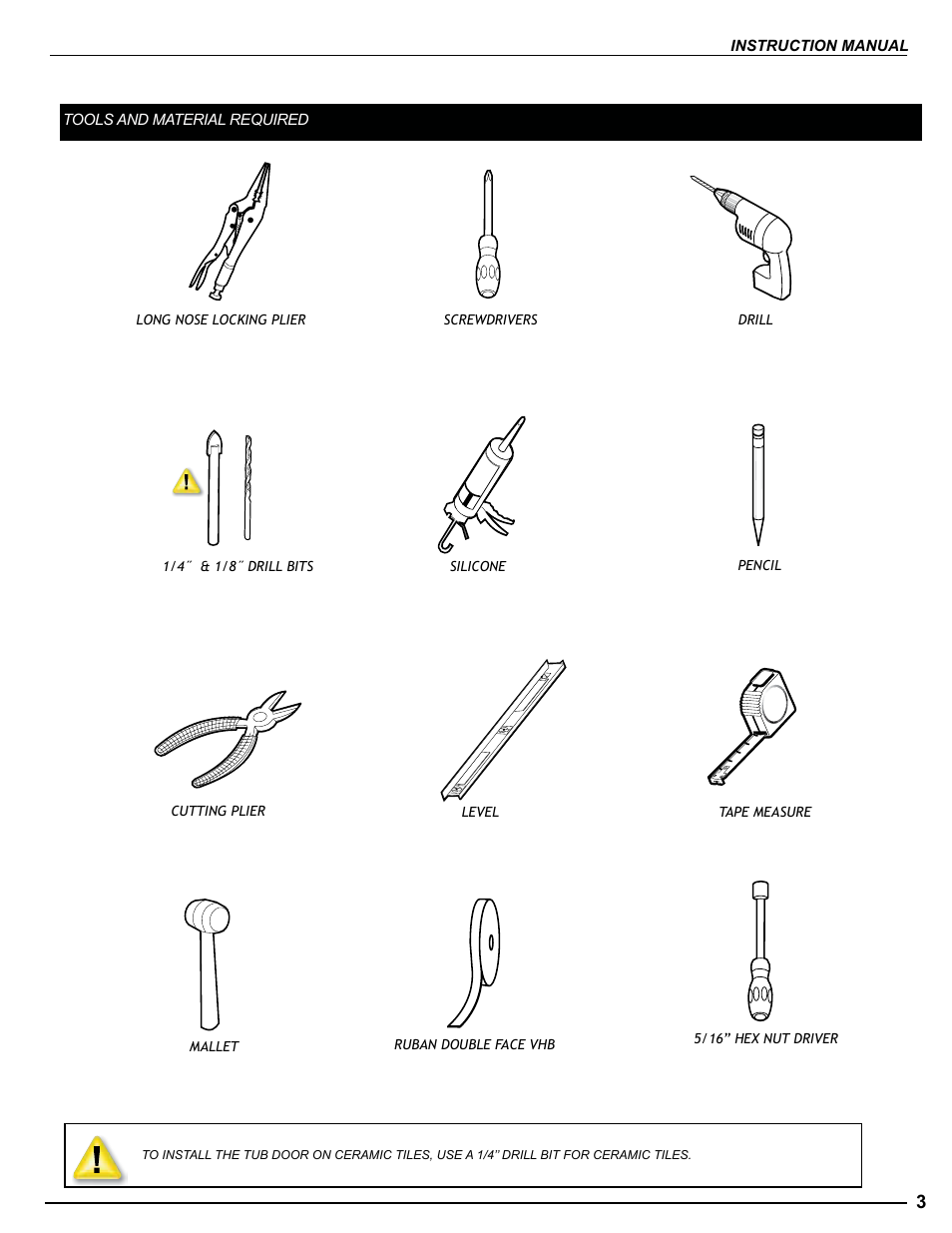 Alumax W1 TUB User Manual | Page 3 / 19