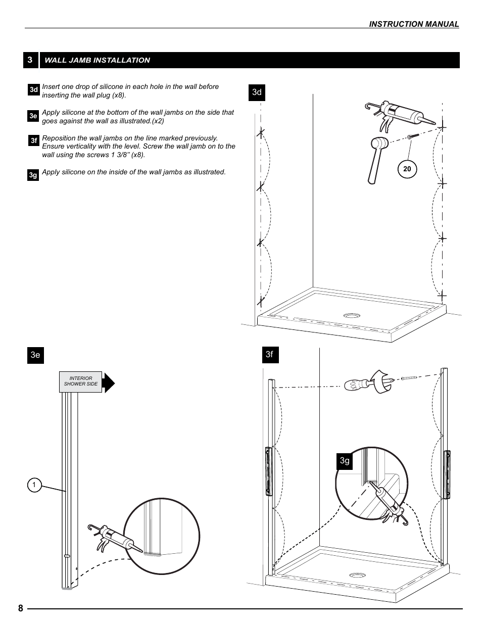 3g 3e, 3d 3f | Alumax W2 CRP User Manual | Page 8 / 20