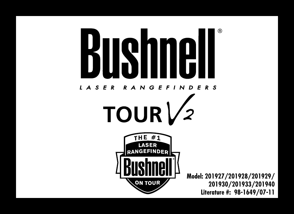 Bushnell TOURV2 201929 User Manual | 96 pages