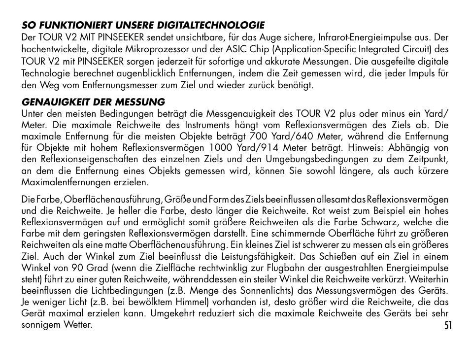 Bushnell TOURV2 201929 User Manual | Page 51 / 96