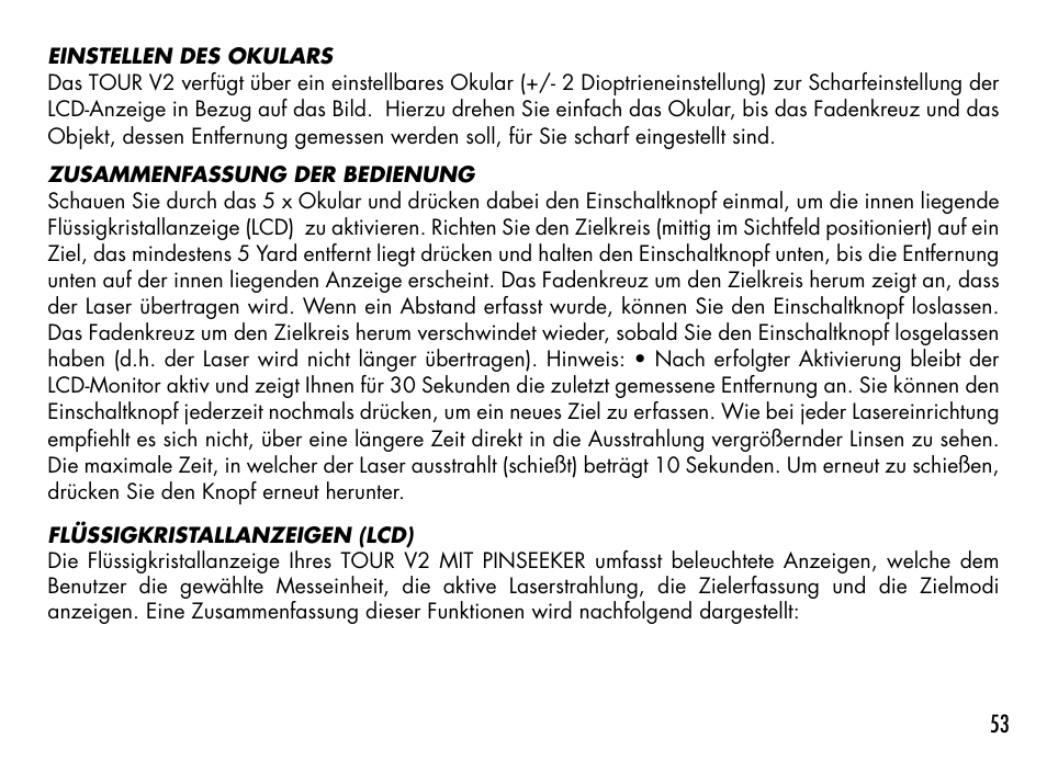 Bushnell TOURV2 201929 User Manual | Page 53 / 96