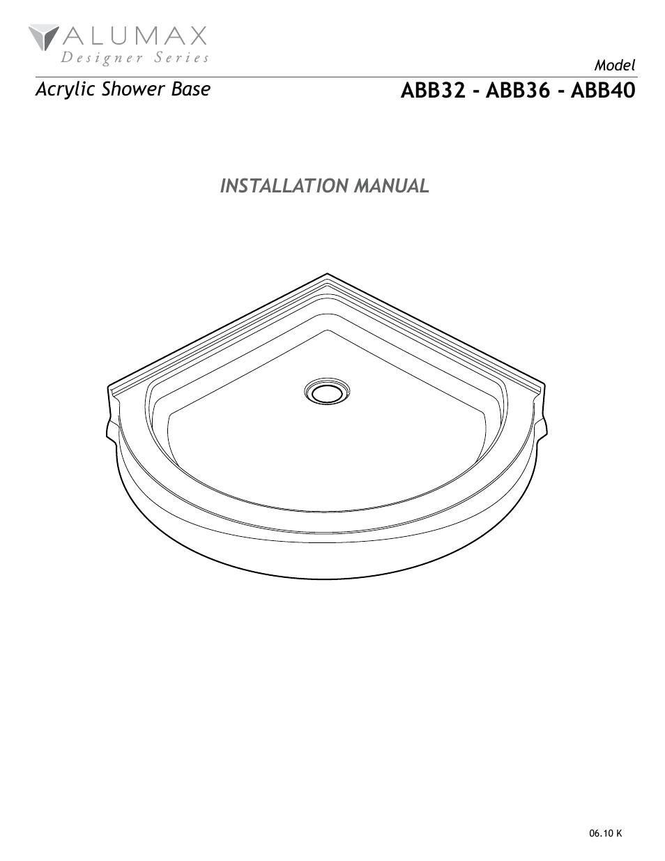 Alumax ABB Series User Manual | 6 pages