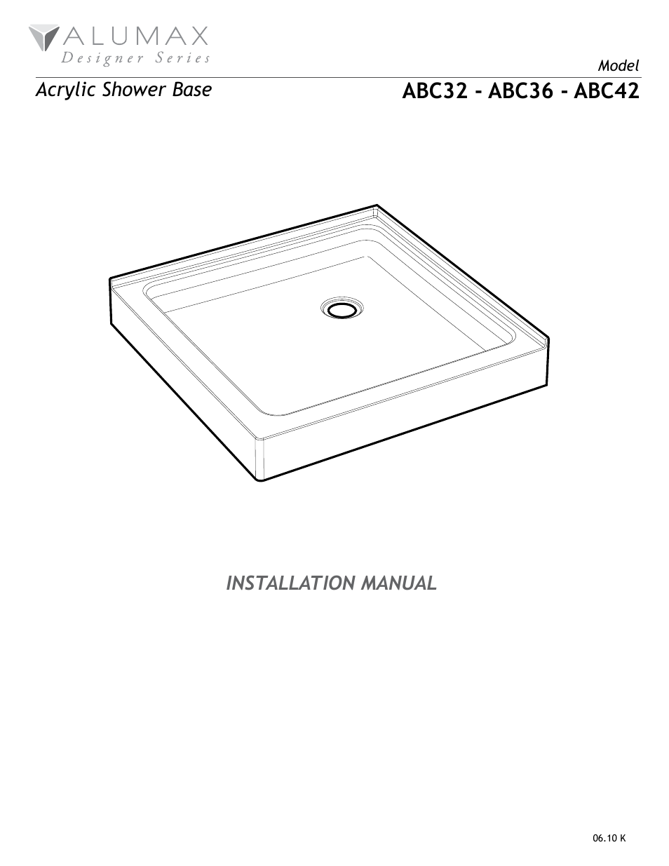Alumax ABC Series User Manual | 12 pages