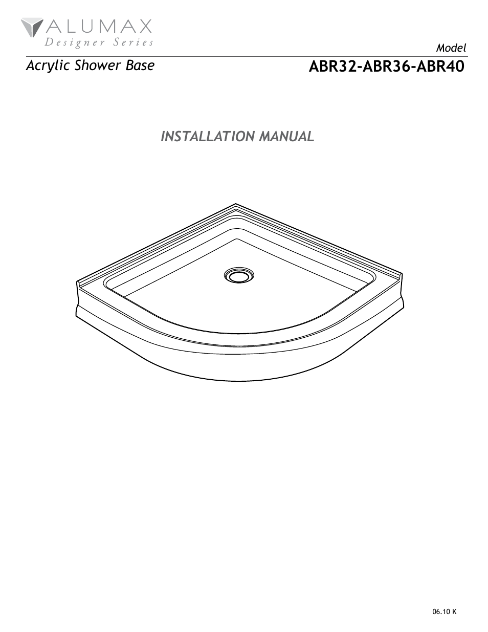Alumax ABR Series User Manual | 6 pages