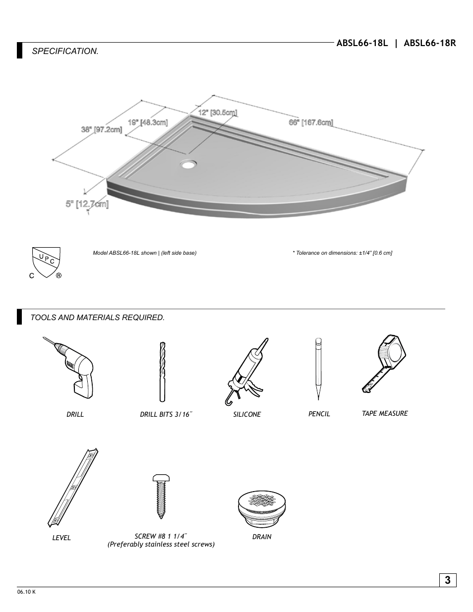 Alumax ABSL Series User Manual | Page 3 / 6