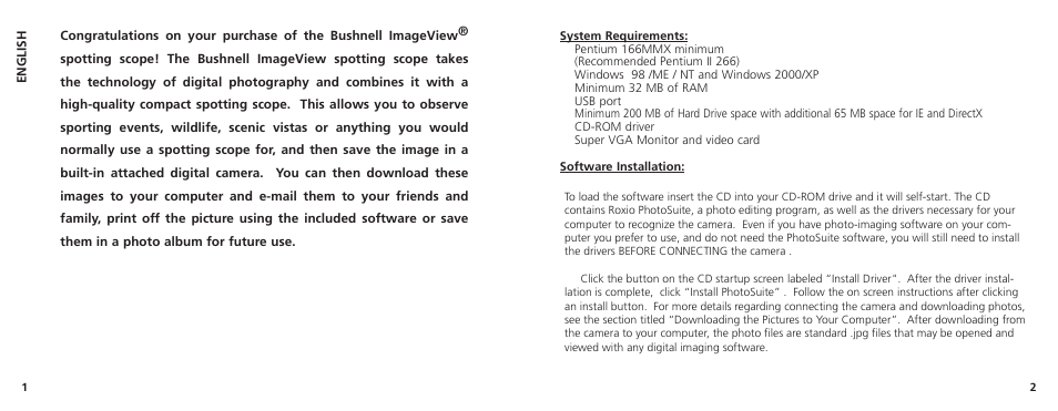 Bushnell 78-7348 User Manual | Page 2 / 9