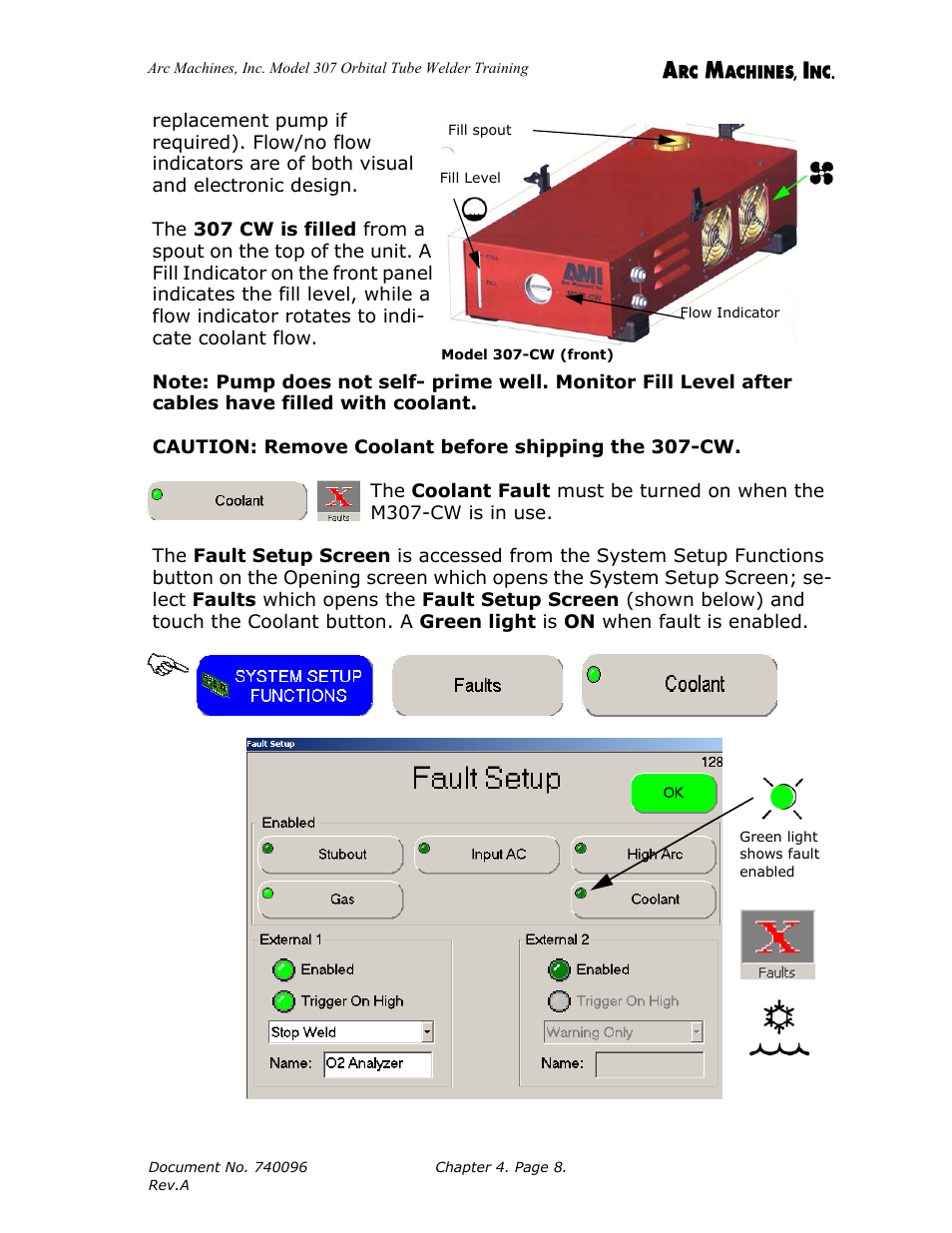 Arc Machines 307 User Manual | Page 42 / 190