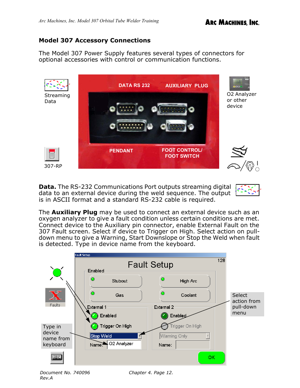 Arc Machines 307 User Manual | Page 46 / 190