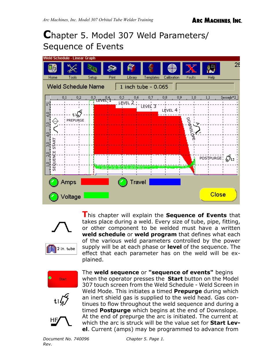 Arc Machines 307 User Manual | Page 50 / 190