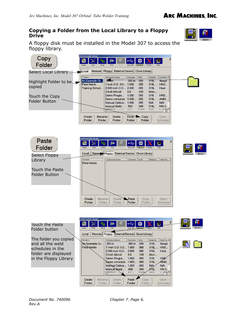 Arc Machines 307 User Manual | Page 81 / 190