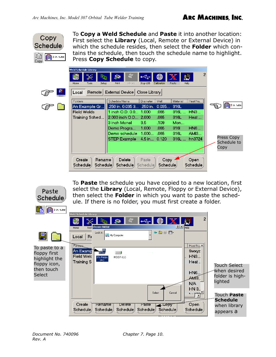Arc Machines 307 User Manual | Page 85 / 190
