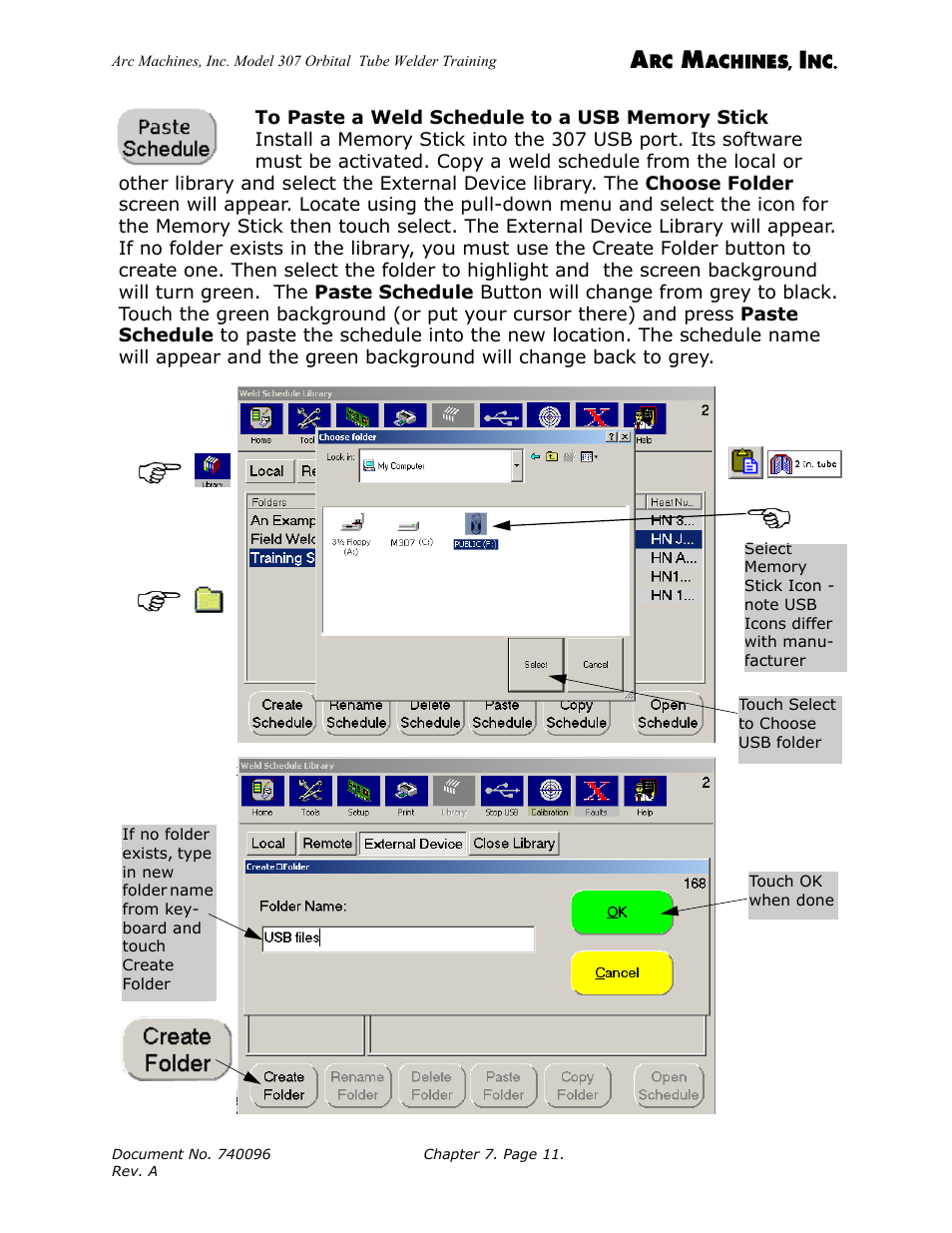 Arc Machines 307 User Manual | Page 86 / 190