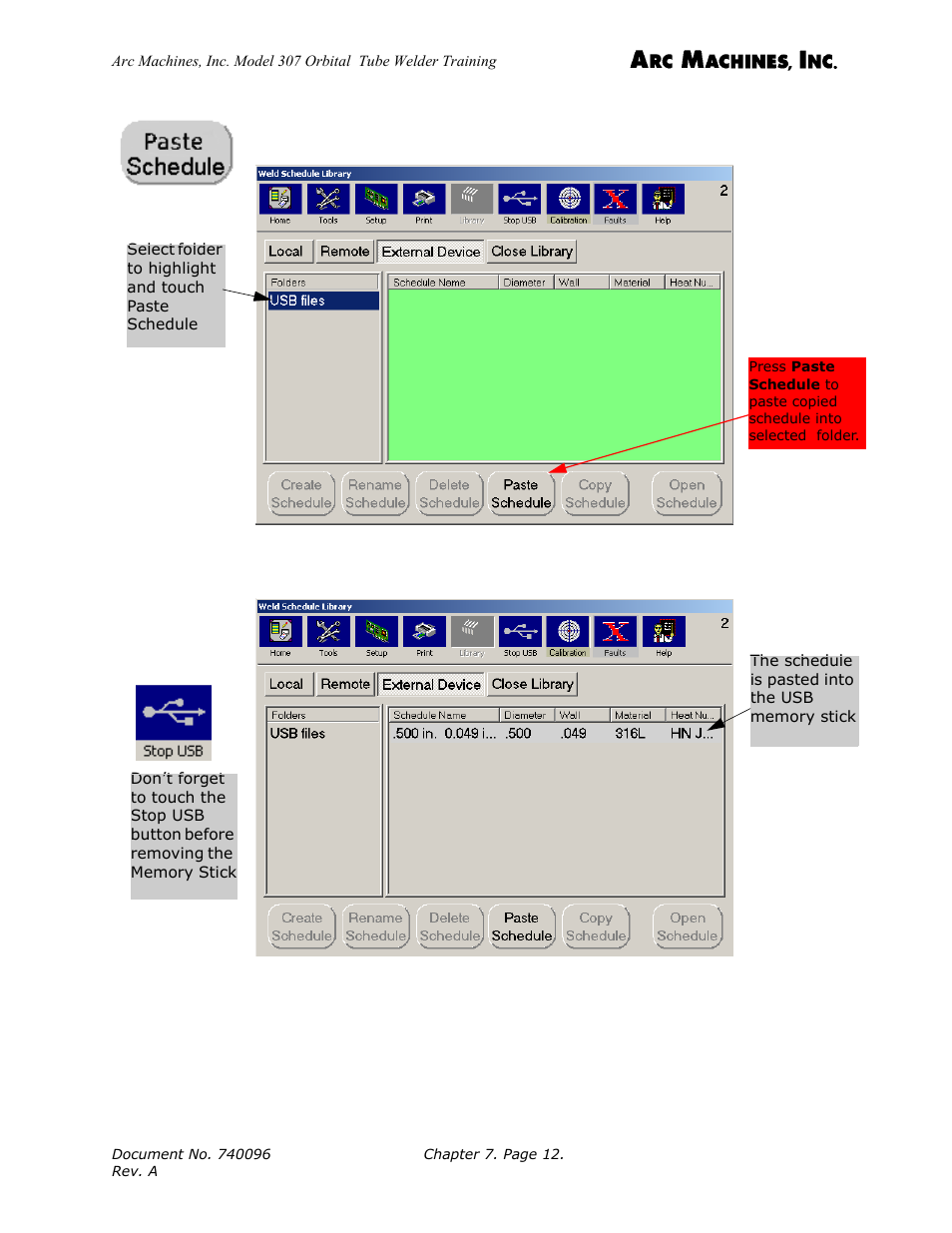 Arc Machines 307 User Manual | Page 87 / 190