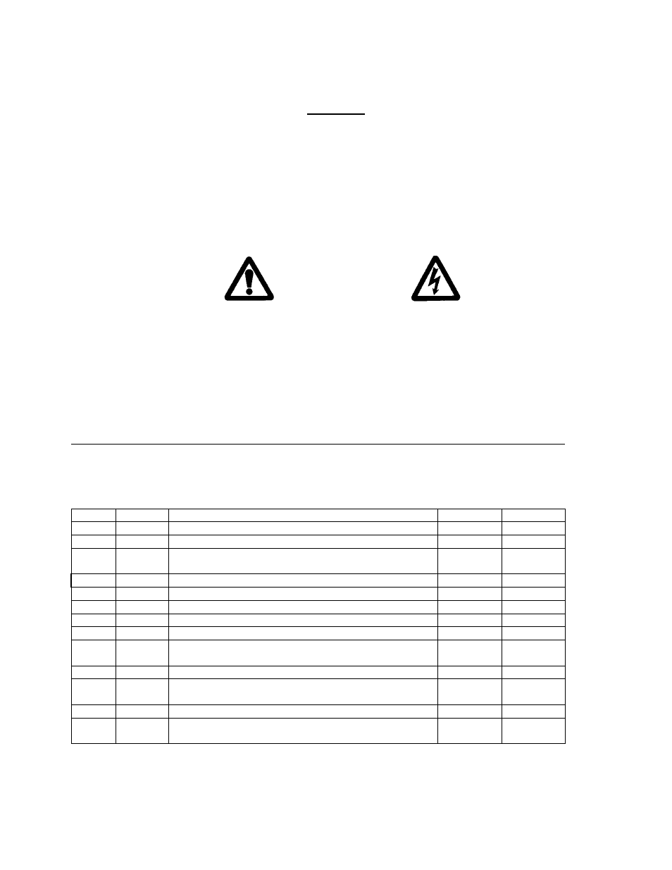 Notice, Warning | Arc Machines 415 WDR User Manual | Page 2 / 53