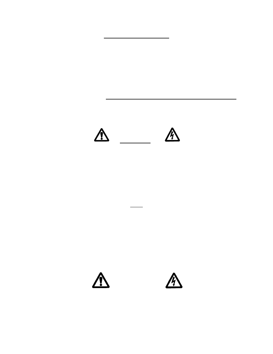 Warning | Arc Machines 415 WDR User Manual | Page 35 / 53
