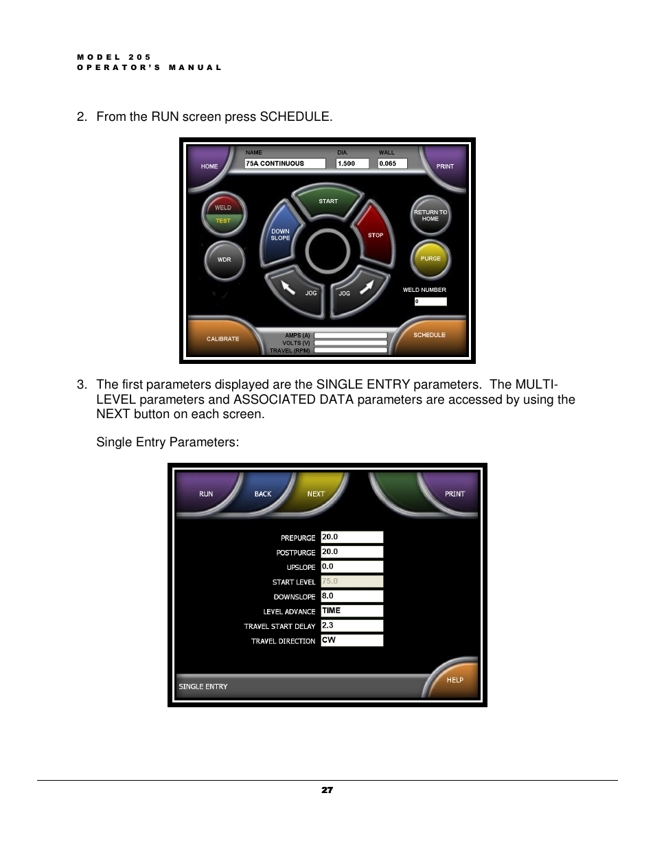 Arc Machines 205 WDR User Manual | Page 31 / 59