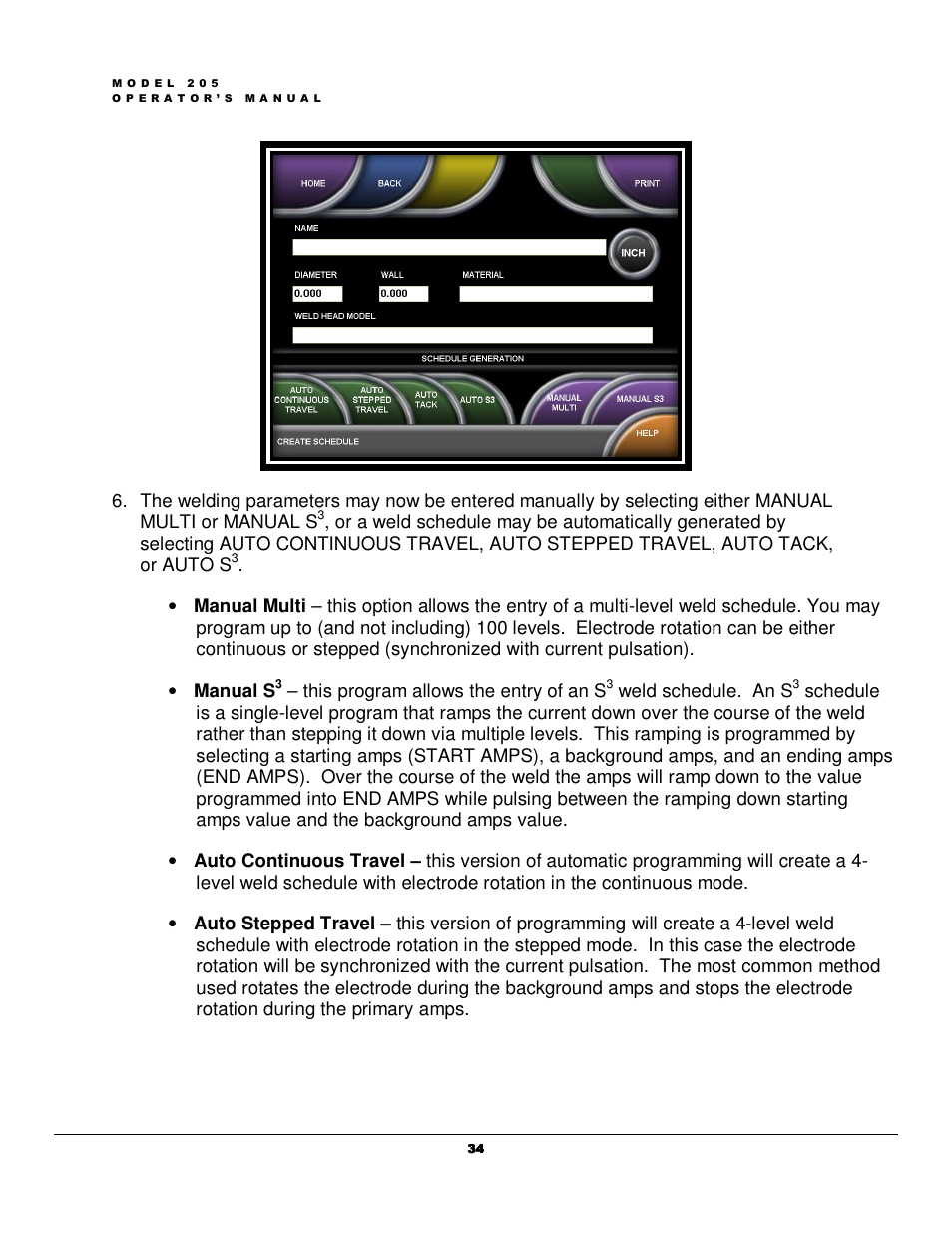 Arc Machines 205 WDR User Manual | Page 38 / 59