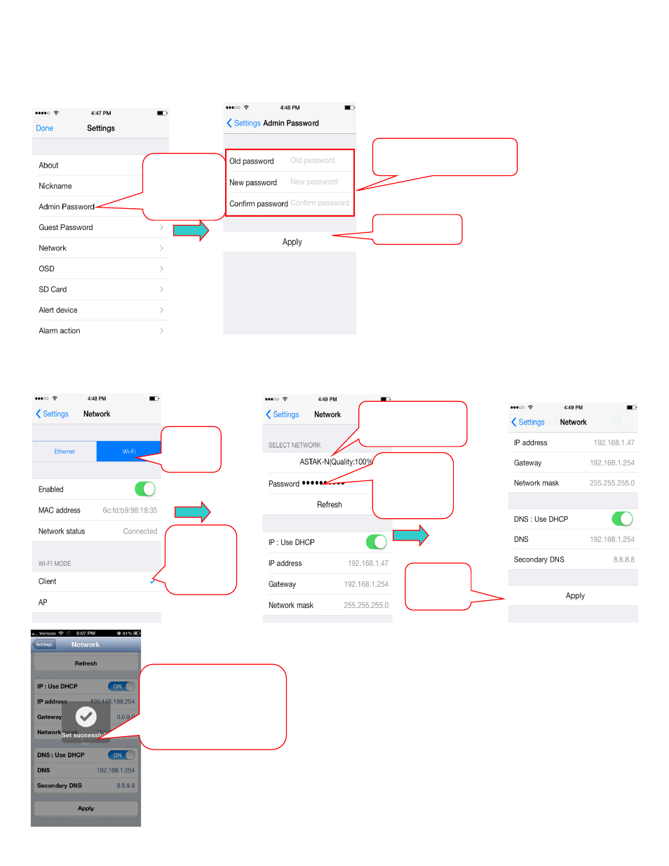 Astak Mobivue - iOS User Manual User Manual | Page 8 / 12