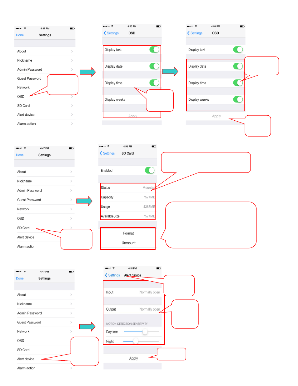Astak Mobivue - iOS User Manual User Manual | Page 9 / 12