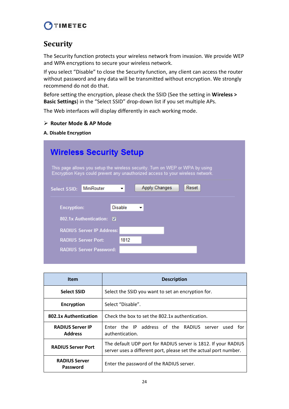 Security | Astak R4020A - User Manual User Manual | Page 25 / 84