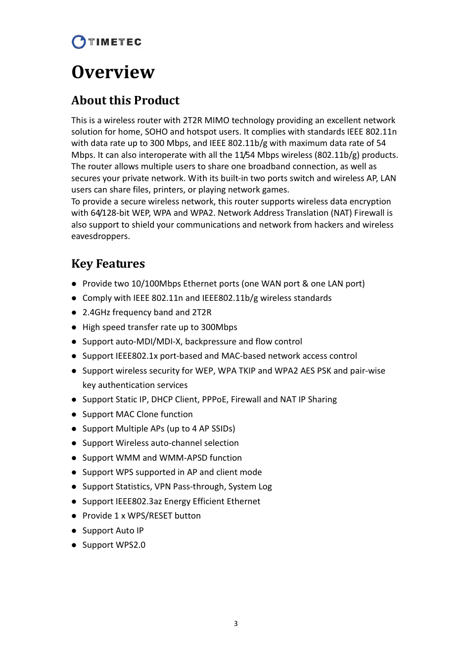 Overview, About this product, Key features | Astak R4020A - User Manual User Manual | Page 4 / 84