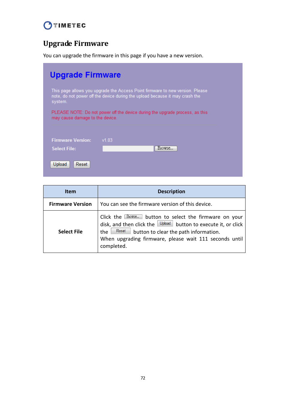 Upgrade firmware | Astak R4020A - User Manual User Manual | Page 73 / 84