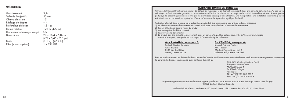 Bushnell 26-3150 User Manual | Page 8 / 21