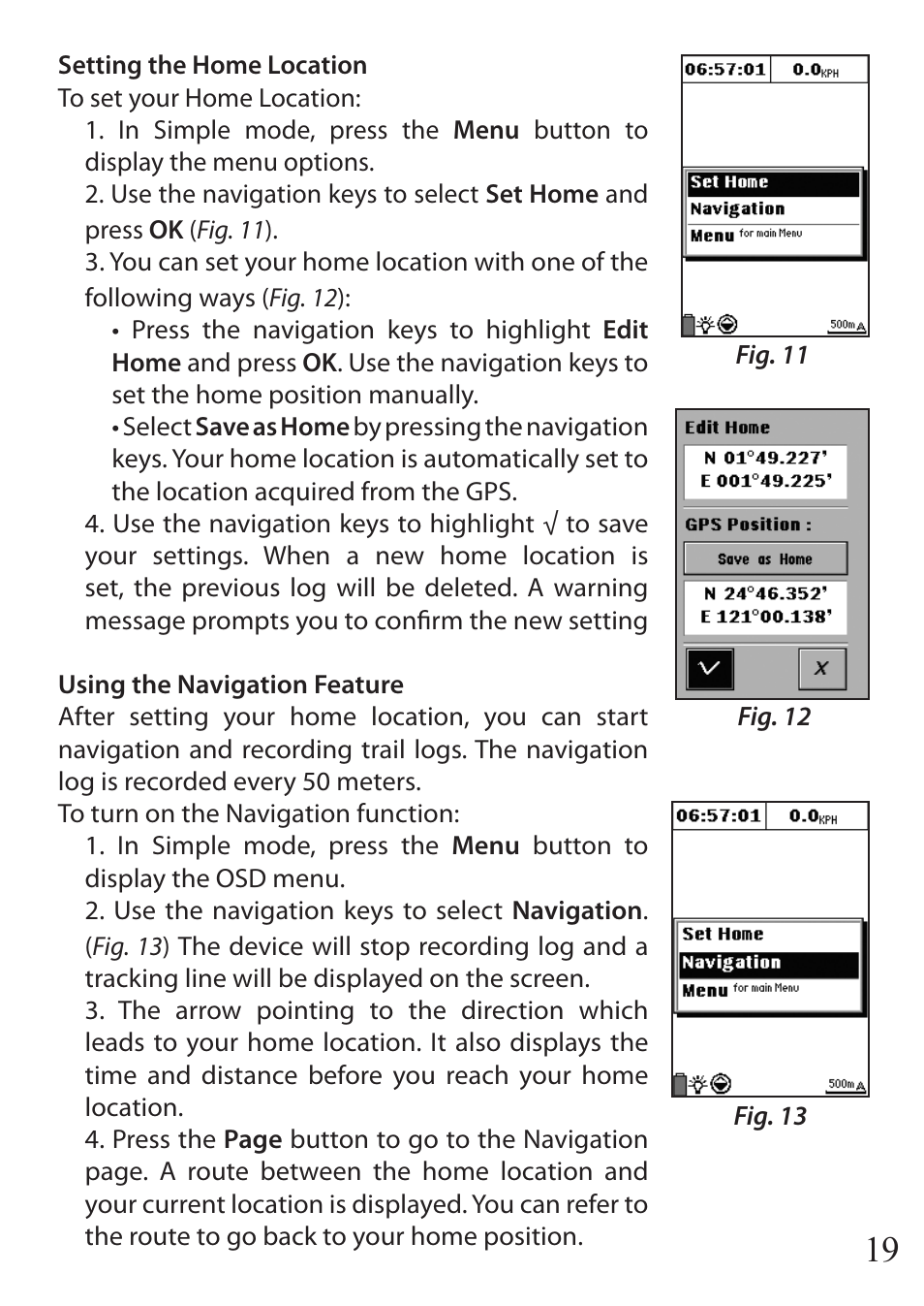 Bushnell ONIX 110 User Manual | Page 19 / 60