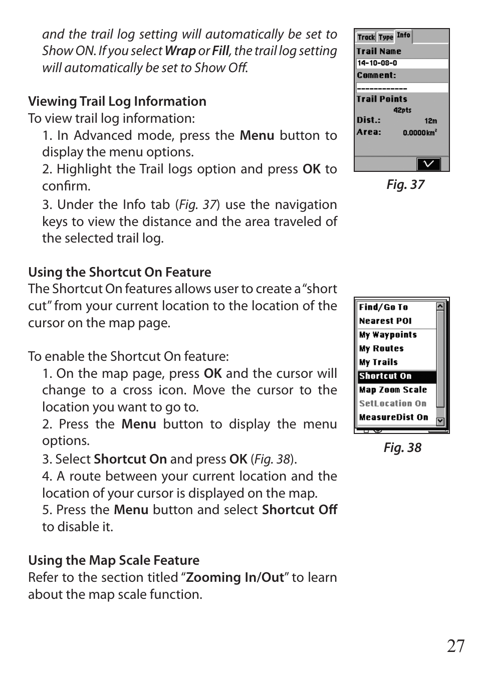 Bushnell ONIX 110 User Manual | Page 27 / 60