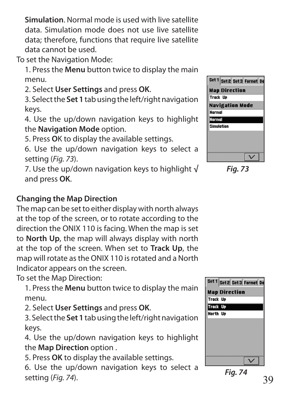 Bushnell ONIX 110 User Manual | Page 39 / 60