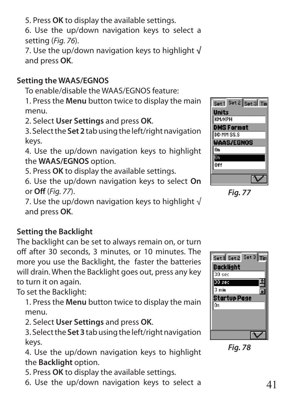 Bushnell ONIX 110 User Manual | Page 41 / 60