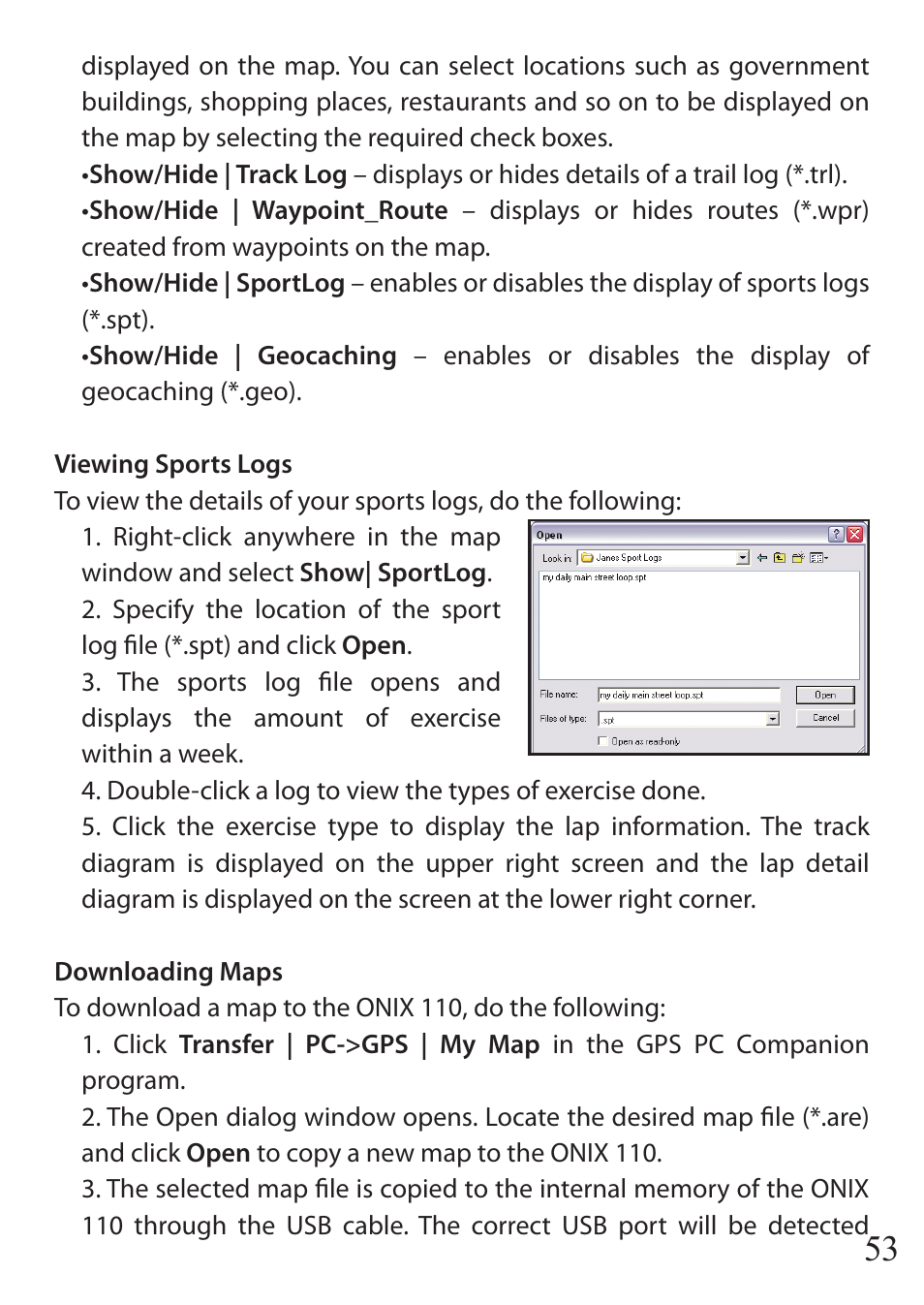 Bushnell ONIX 110 User Manual | Page 53 / 60