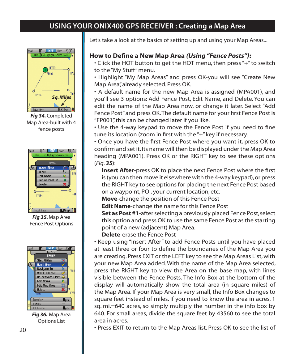 Bushnell Onix 364000 User Manual | Page 20 / 32