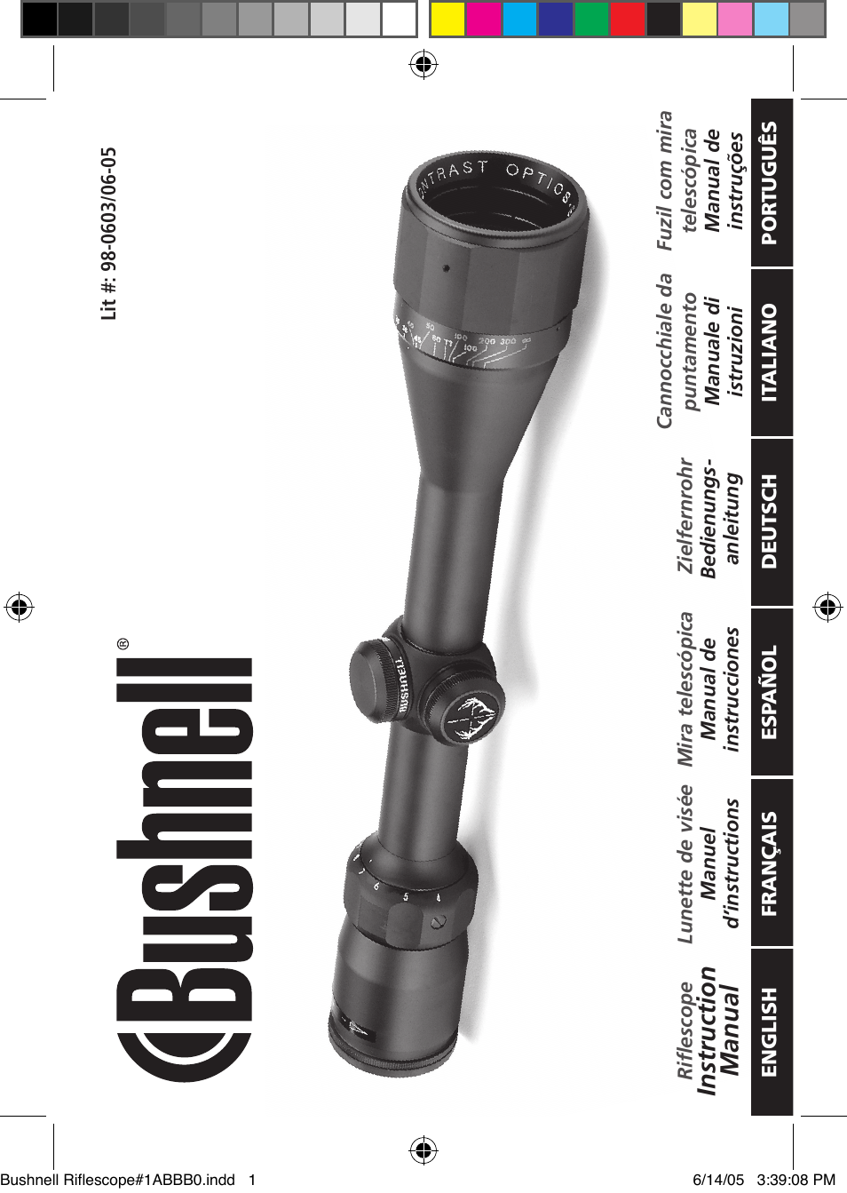 Bushnell 98-0603/06-05 User Manual | 25 pages