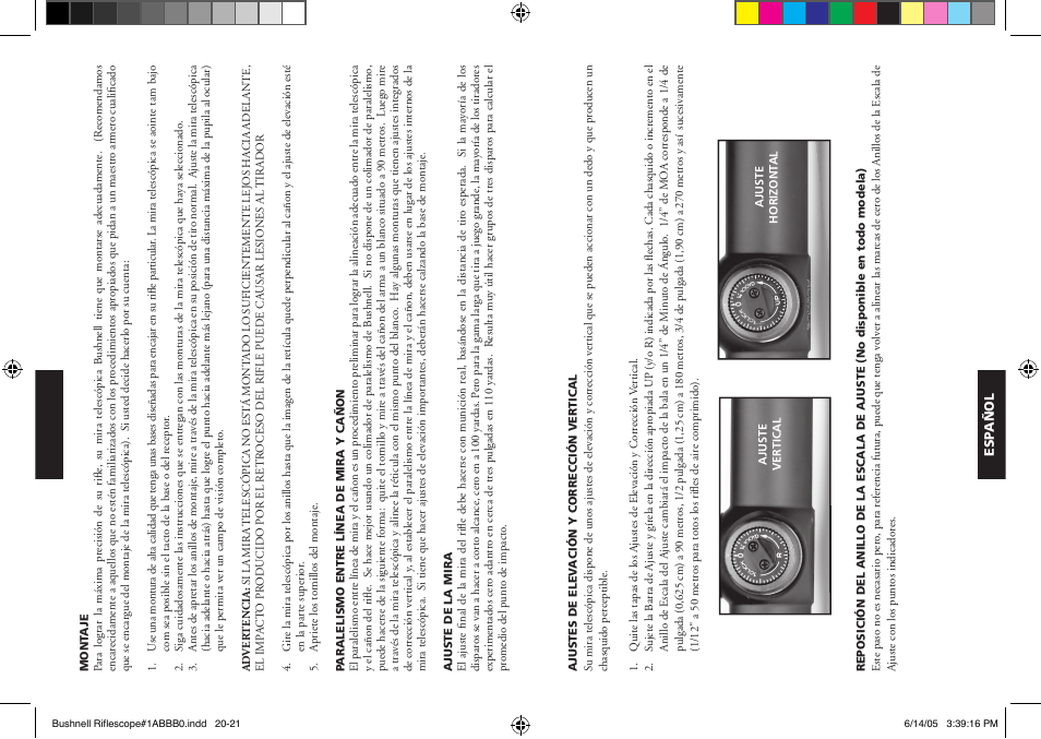 Bushnell 98-0603/06-05 User Manual | Page 11 / 25