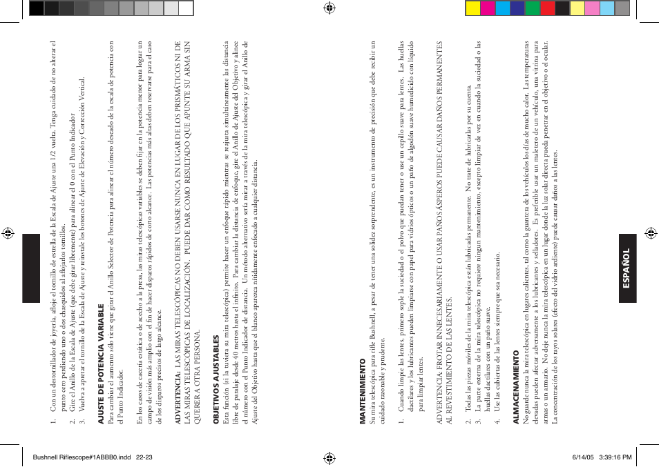 Bushnell 98-0603/06-05 User Manual | Page 12 / 25
