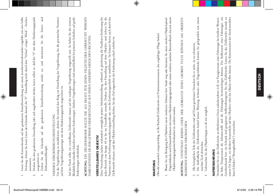 Bushnell 98-0603/06-05 User Manual | Page 16 / 25