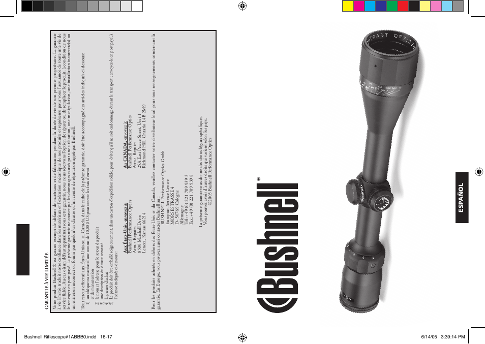 Bushnell 98-0603/06-05 User Manual | Page 9 / 25
