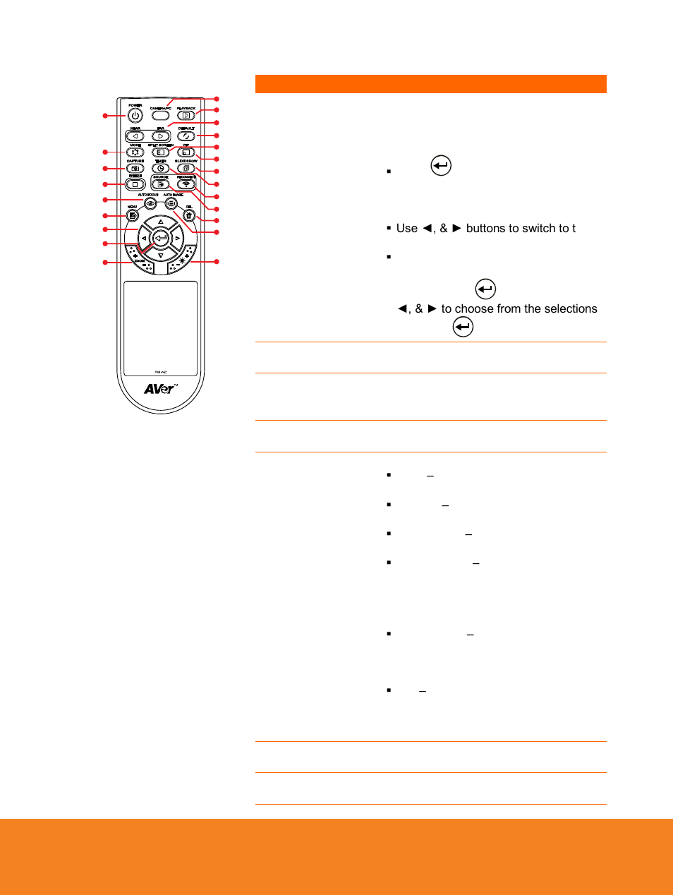 English | AVer W30 user manual User Manual | Page 13 / 44