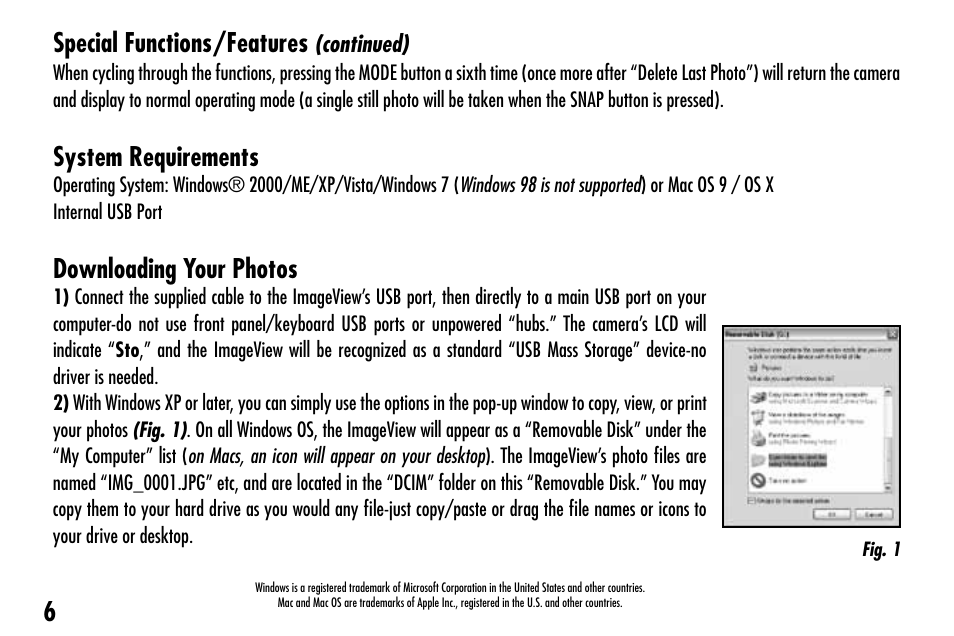 Bushnell IMAGE VIEW 111024 User Manual | Page 6 / 12