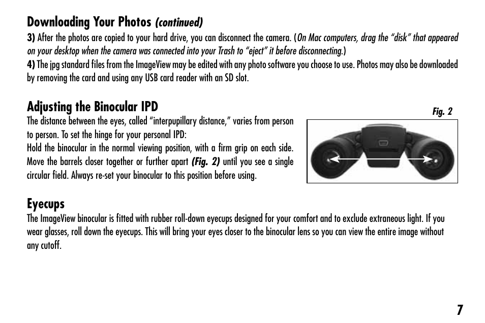 Bushnell IMAGE VIEW 111024 User Manual | Page 7 / 12