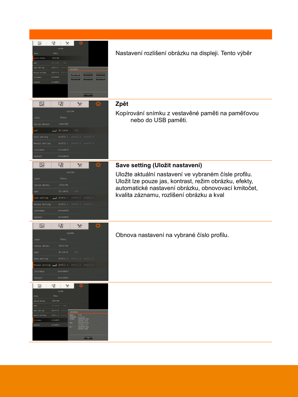 AVer F15 On-screen Display User Manual | Page 104 / 189