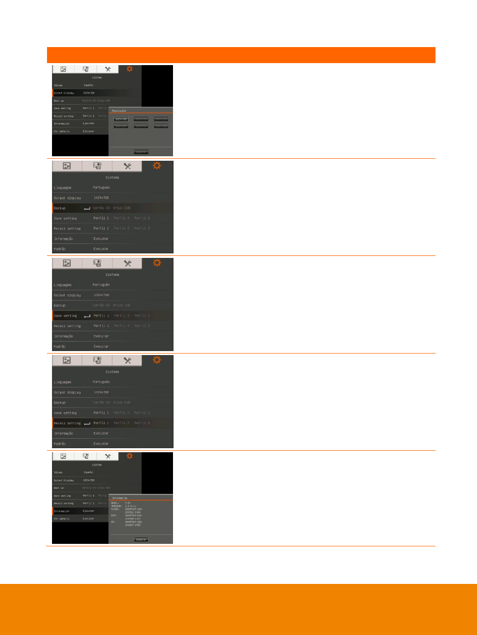 AVer F15 On-screen Display User Manual | Page 140 / 189