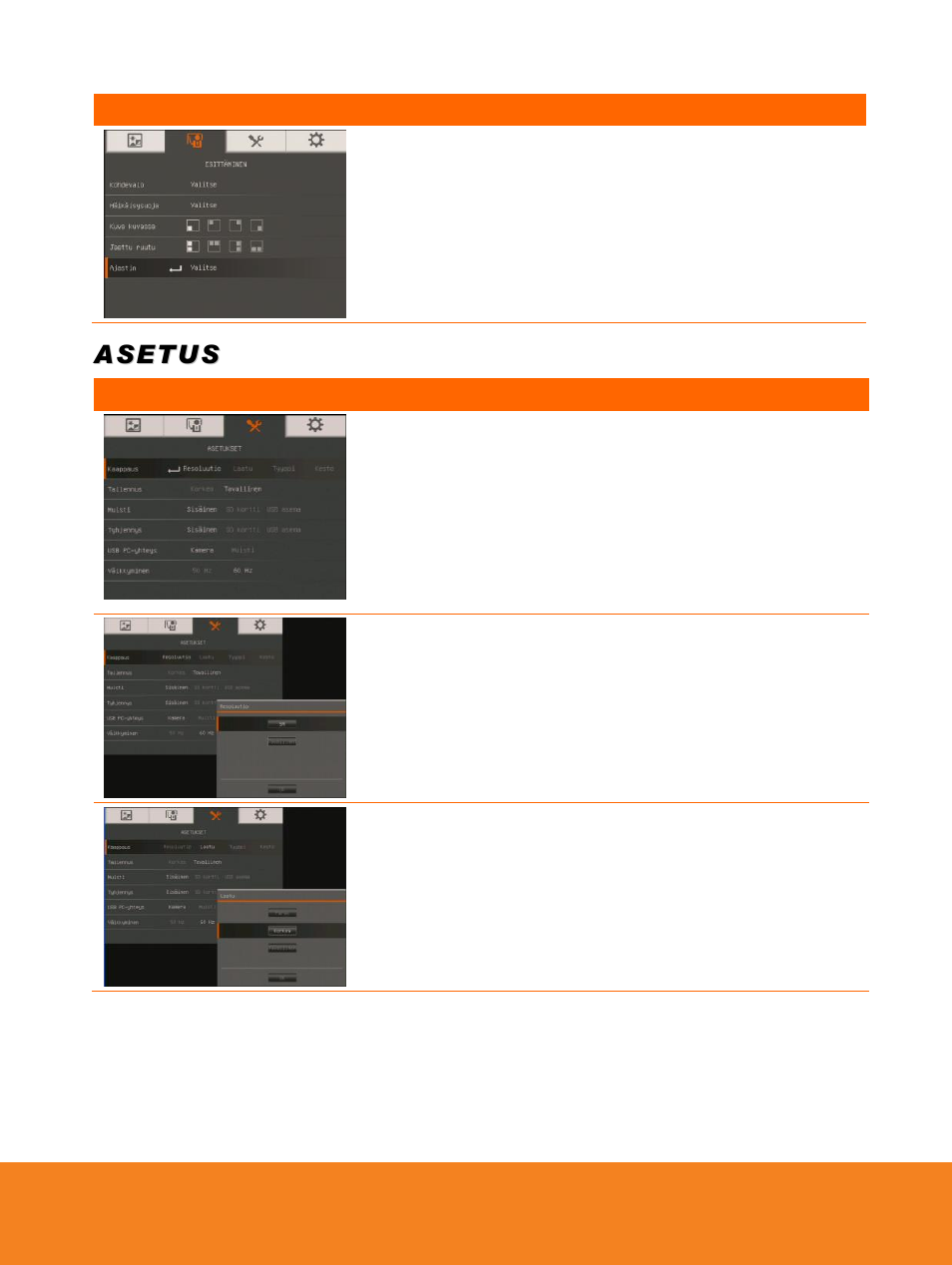 AVer F15 On-screen Display User Manual | Page 149 / 189