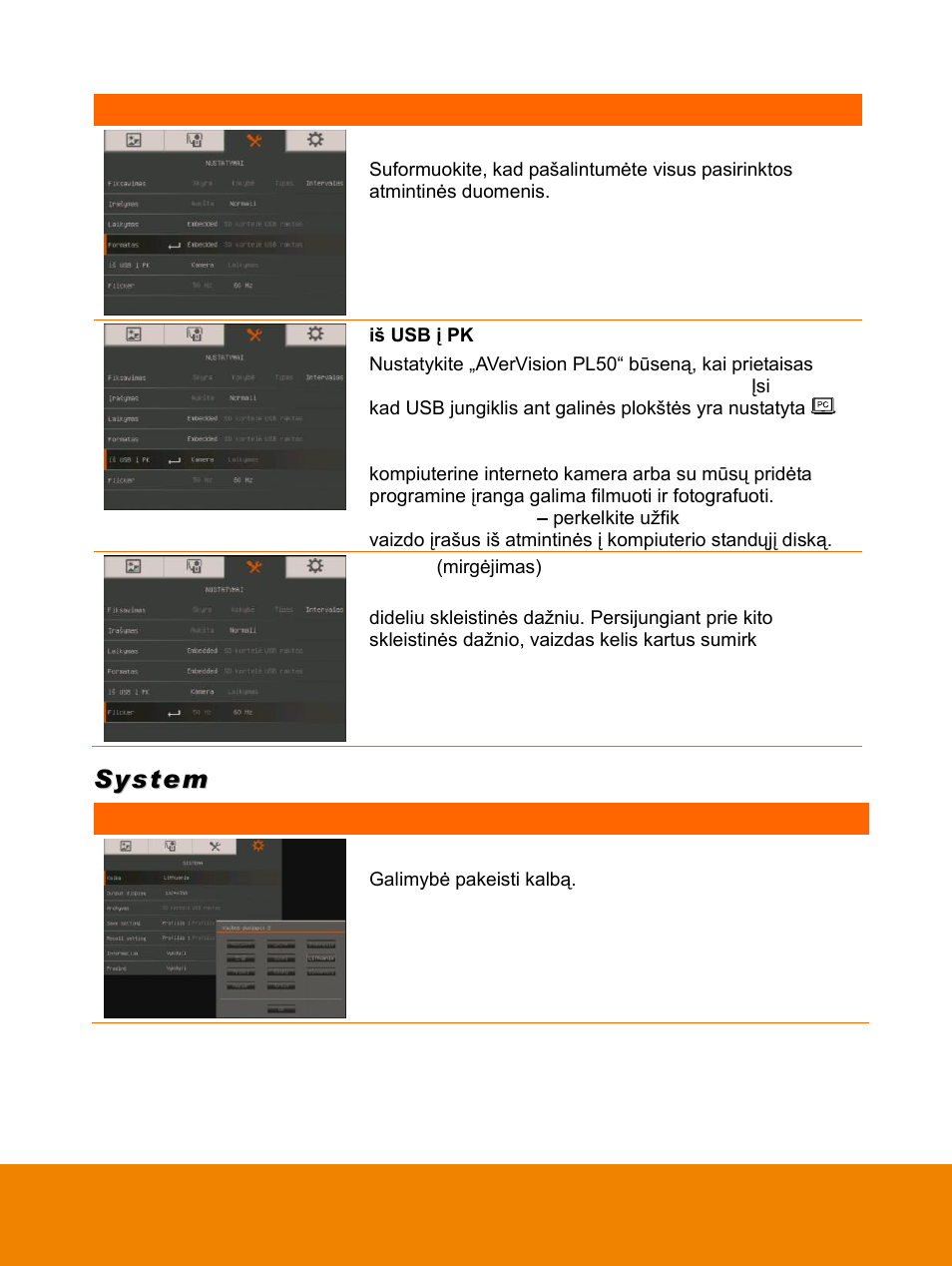 AVer F15 On-screen Display User Manual | Page 174 / 189