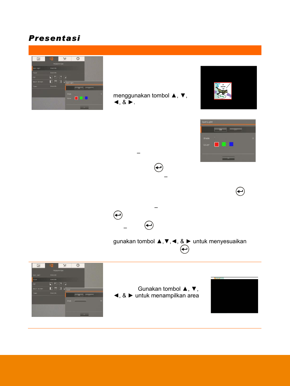 AVer F15 On-screen Display User Manual | Page 182 / 189