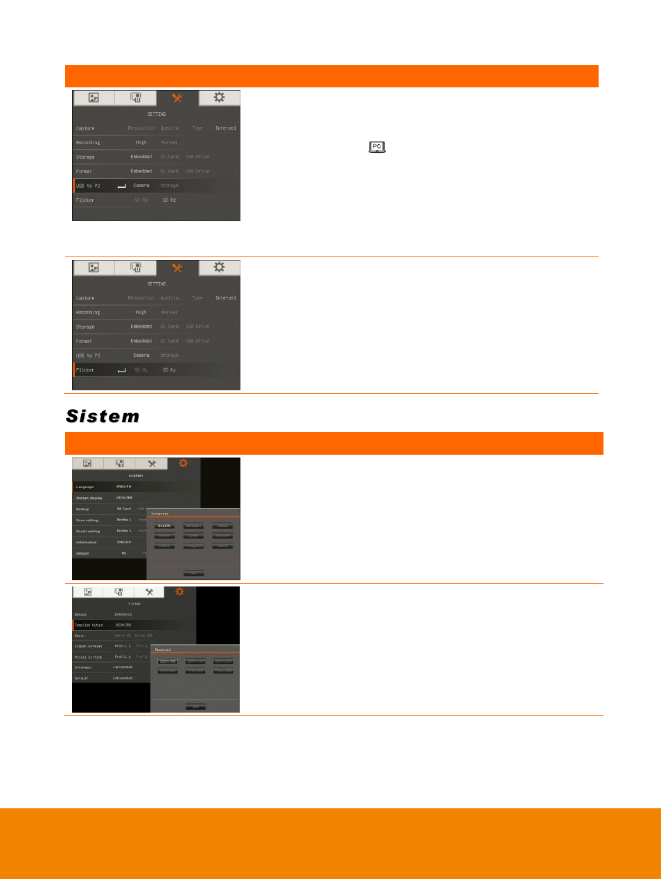 AVer F15 On-screen Display User Manual | Page 186 / 189