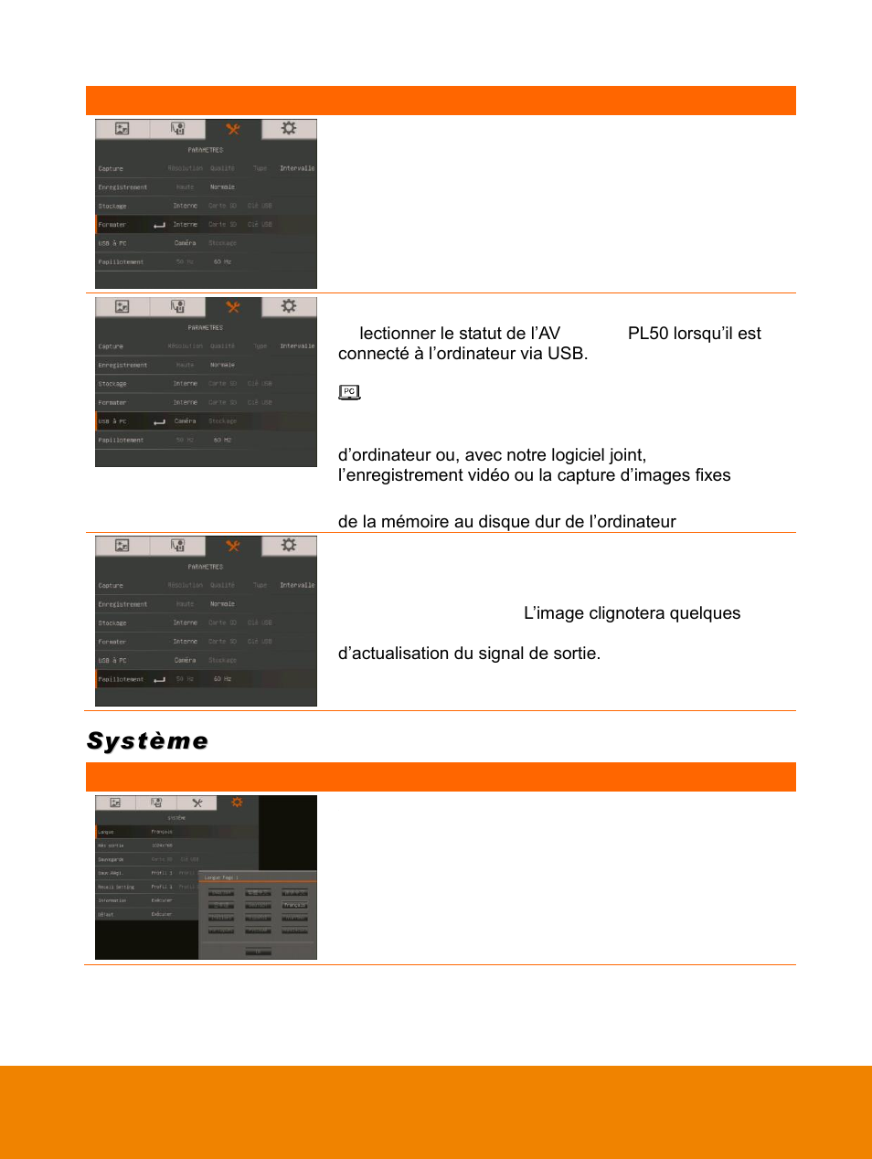 AVer F15 On-screen Display User Manual | Page 68 / 189